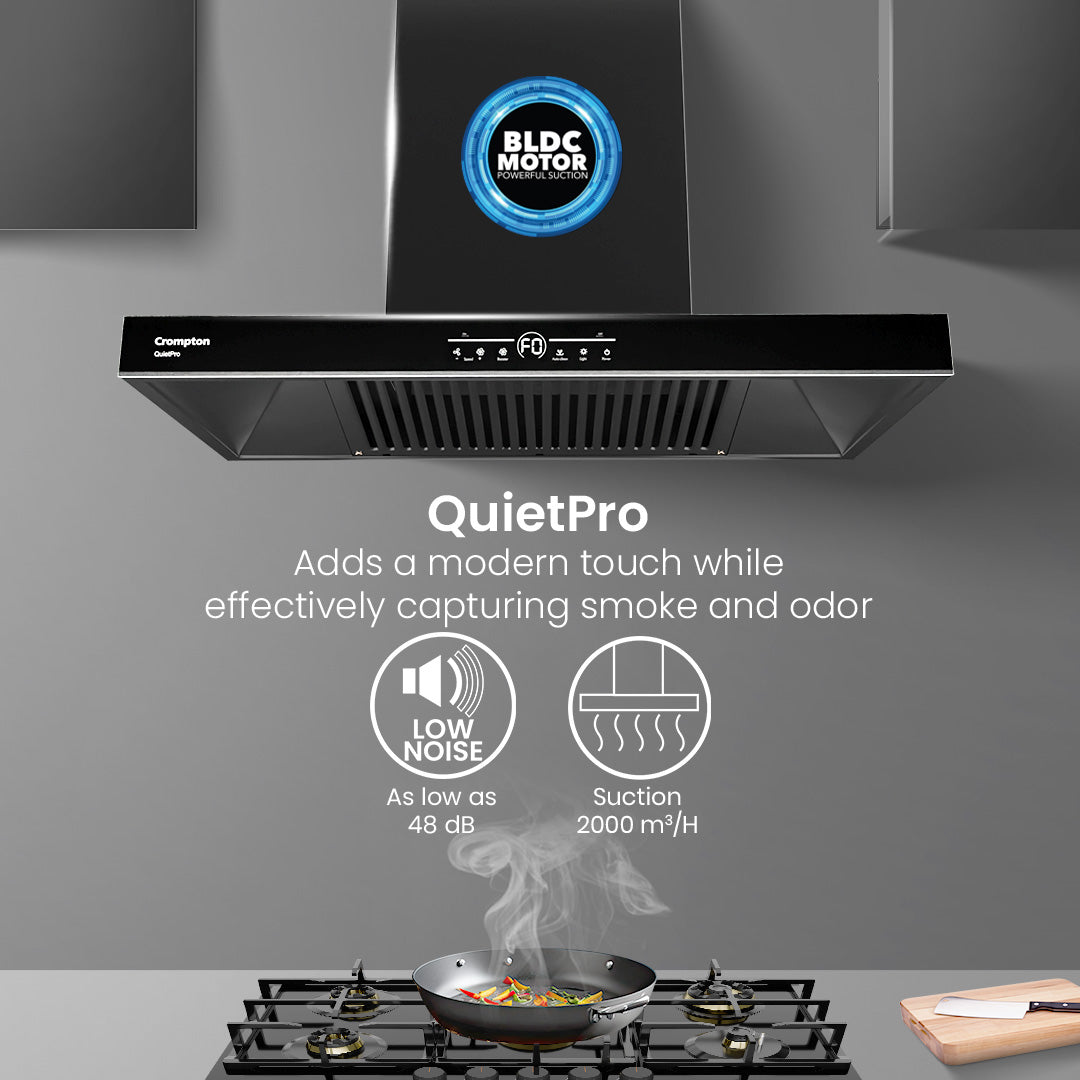 Crompton QuietPro Filterless Chimney with BLDC Motor