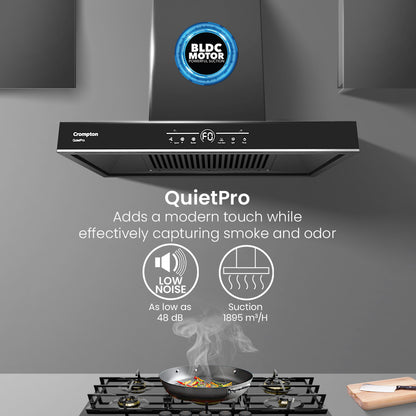 Crompton QuietPro Filterless Chimney with BLDC Motor