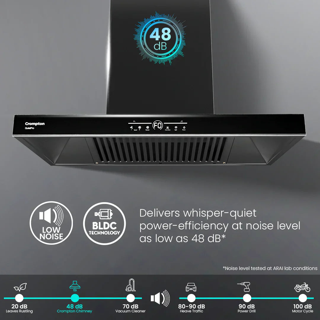Crompton QuietPro Filterless Chimney with BLDC Motor