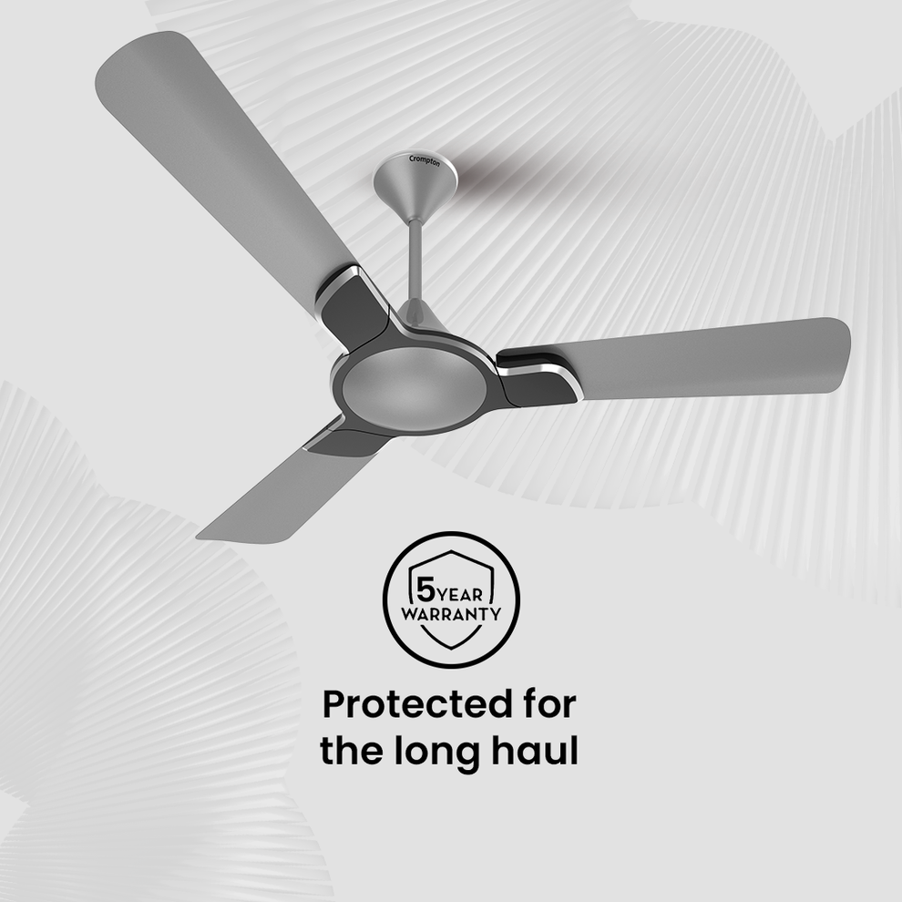 Crompton Premion Avancer Swirl | Ceiling Fan <strong>Sleek, Modern Aesthetics</strong> - product feature