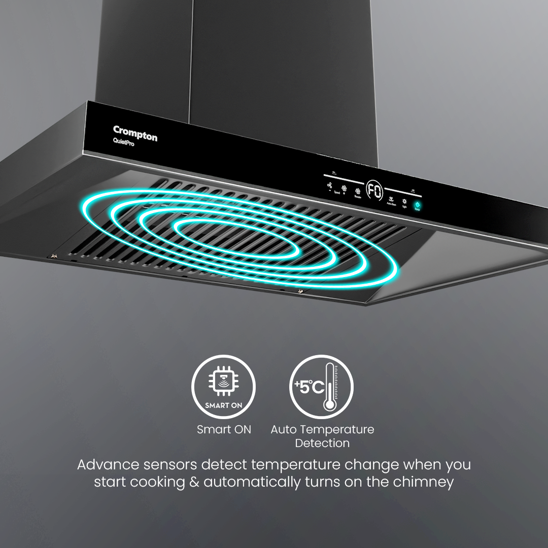 QuietPro Inverter Motor Box 75cm Filterless Chimney QuietPro Inverter Motor Box 75cm Filterless Chimney