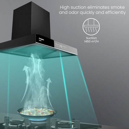 Crompton QuietPro Box 60cm Filterless Chimney with BLDC Motor