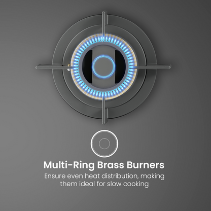 Crompton SensoSafe Gas Hob 78cm 4 Burner
