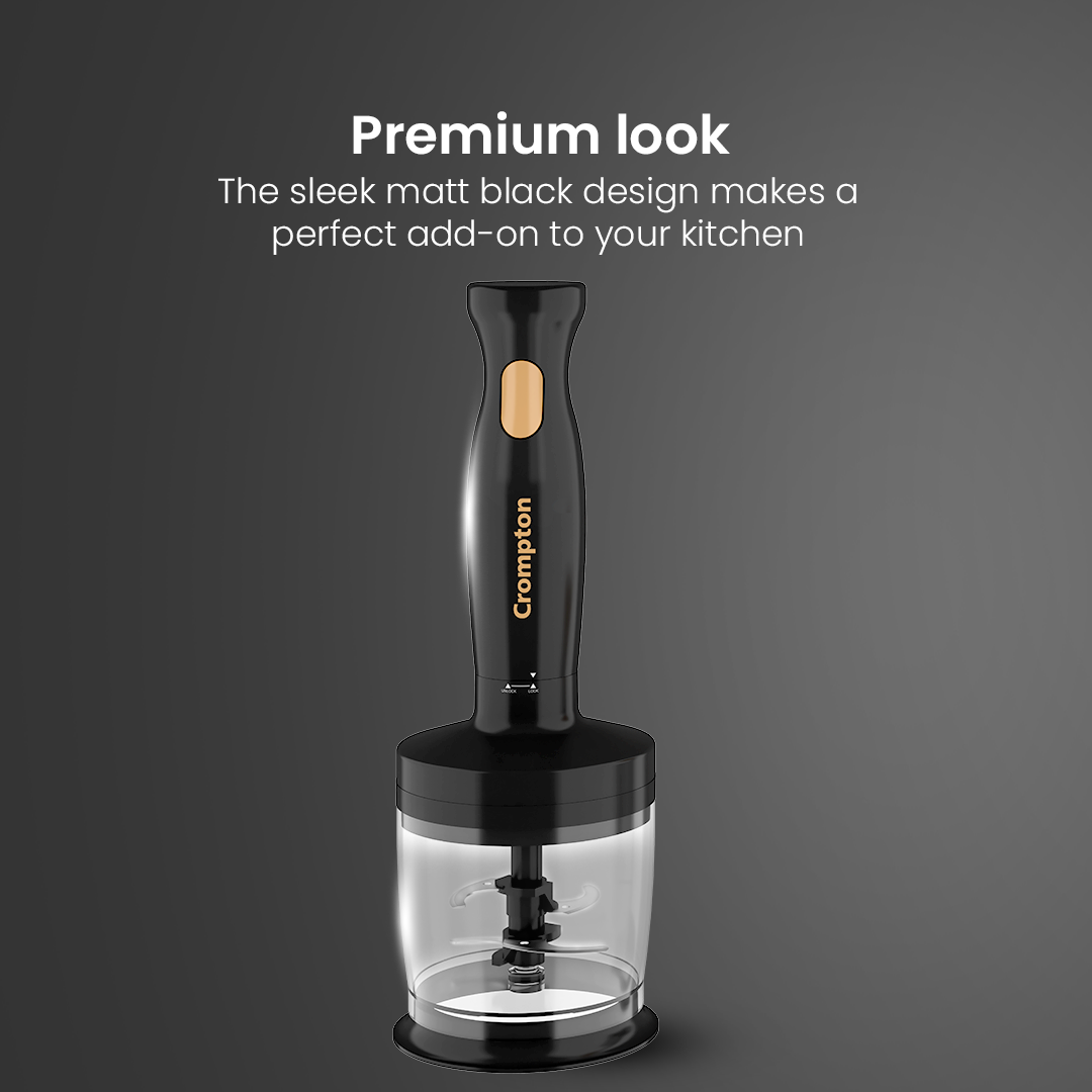 Crompton Ameo Trio – Hand blender+ Chopper+ whisker