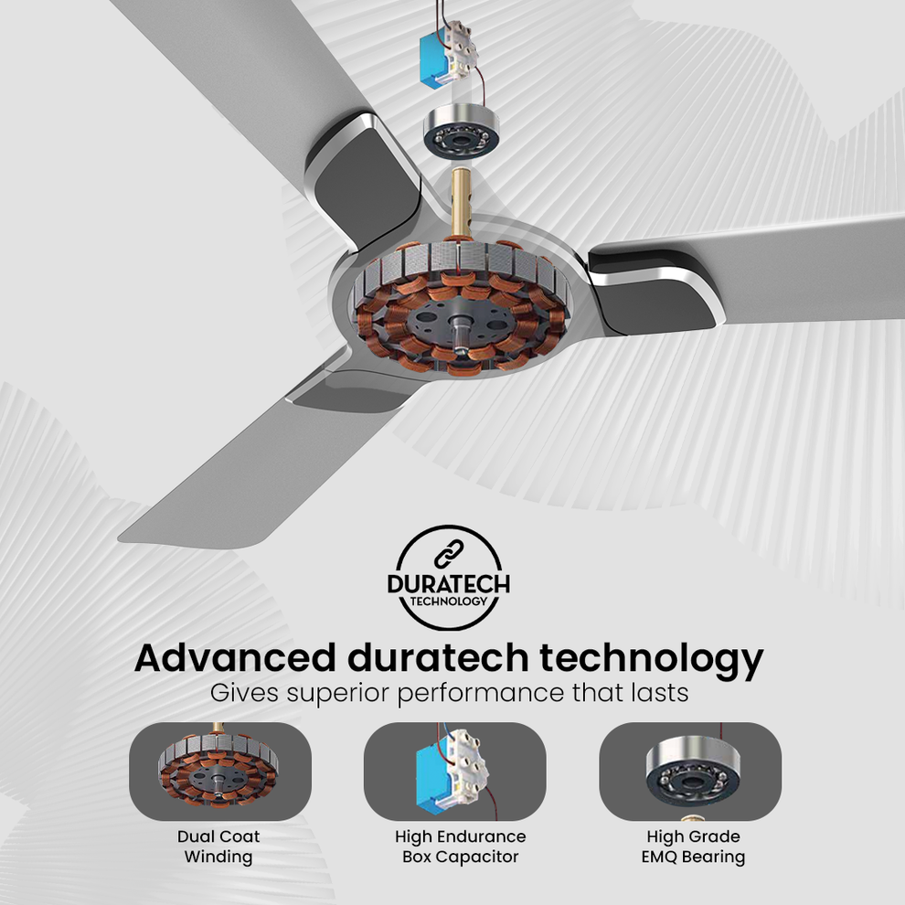 Crompton Premion Avancer Swirl | Ceiling Fan <strong>3-Star Energy Efficiency</strong> - product feature