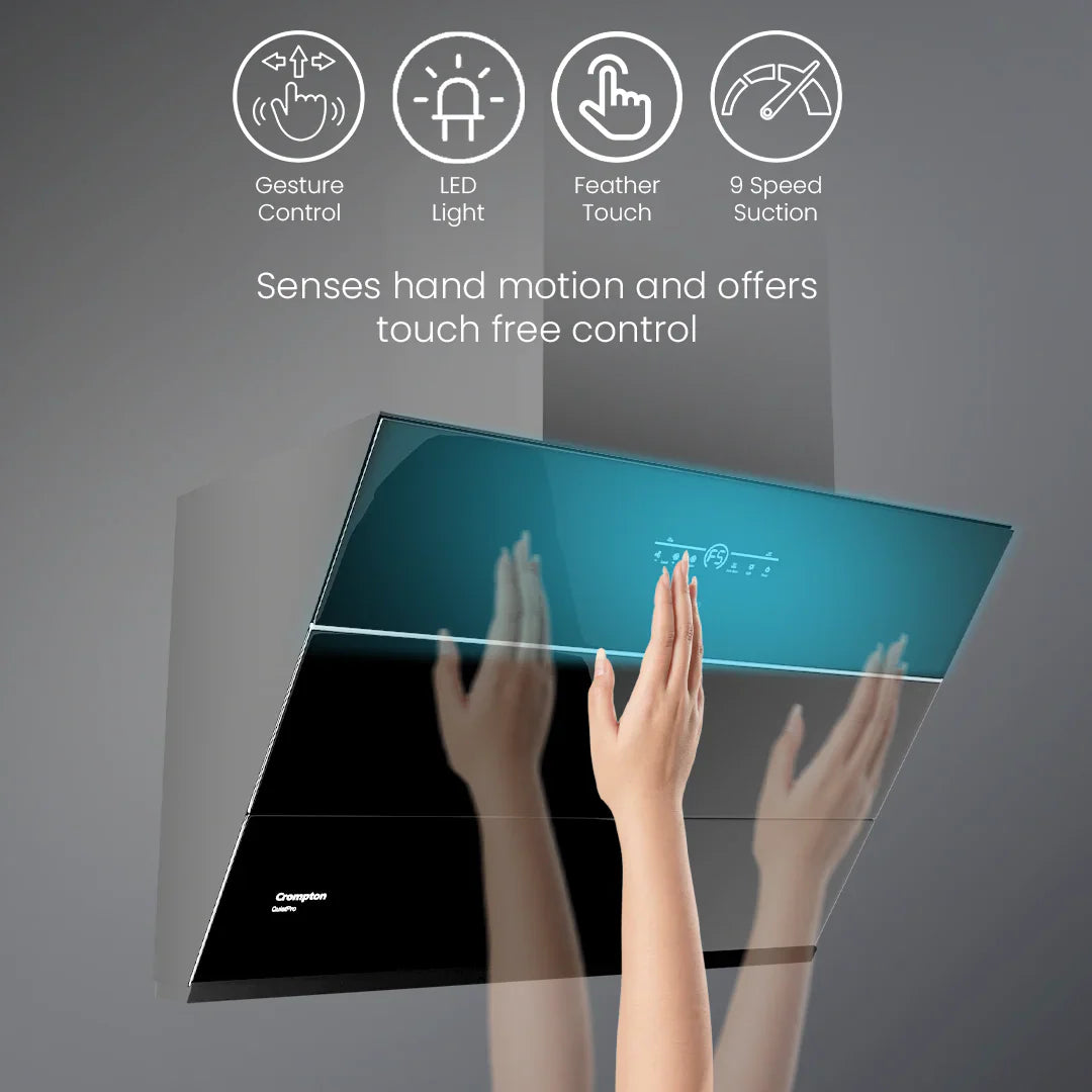 Crompton QuietPro Filterless Chimney with BLDC Motor