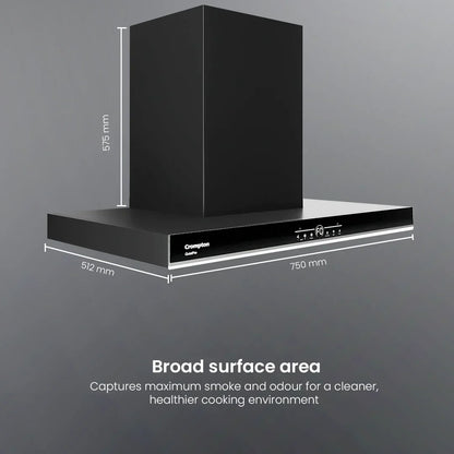 Crompton QuietPro Filterless Chimney with BLDC Motor