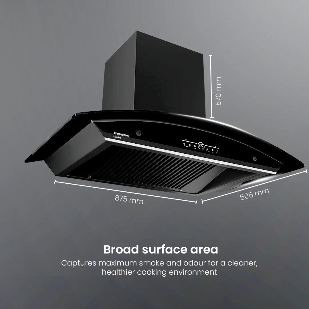 Crompton QuietPro Filterless Chimney with BLDC Motor