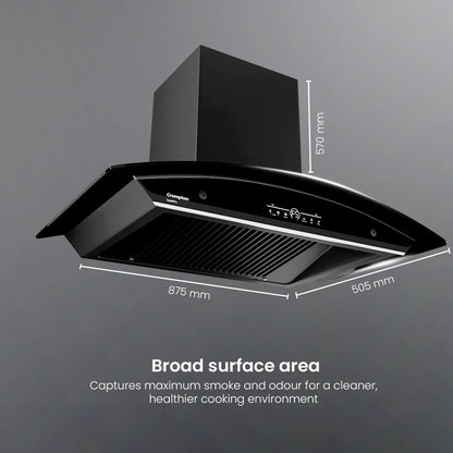 Crompton QuietPro Filterless Chimney with BLDC Motor