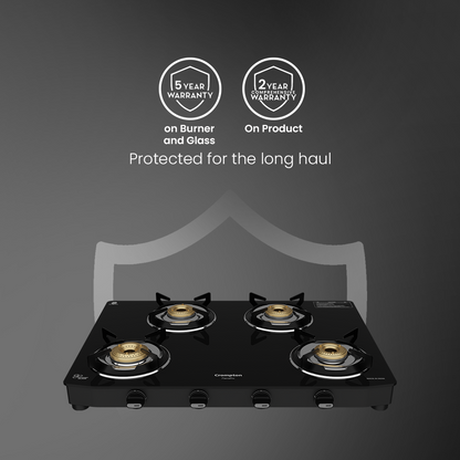 Crompton Cooktop FlamePro 4 Burner MS Body