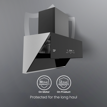 Crompton GrandArt Inclined 90cm Filter less Chimney with BLDC Motor