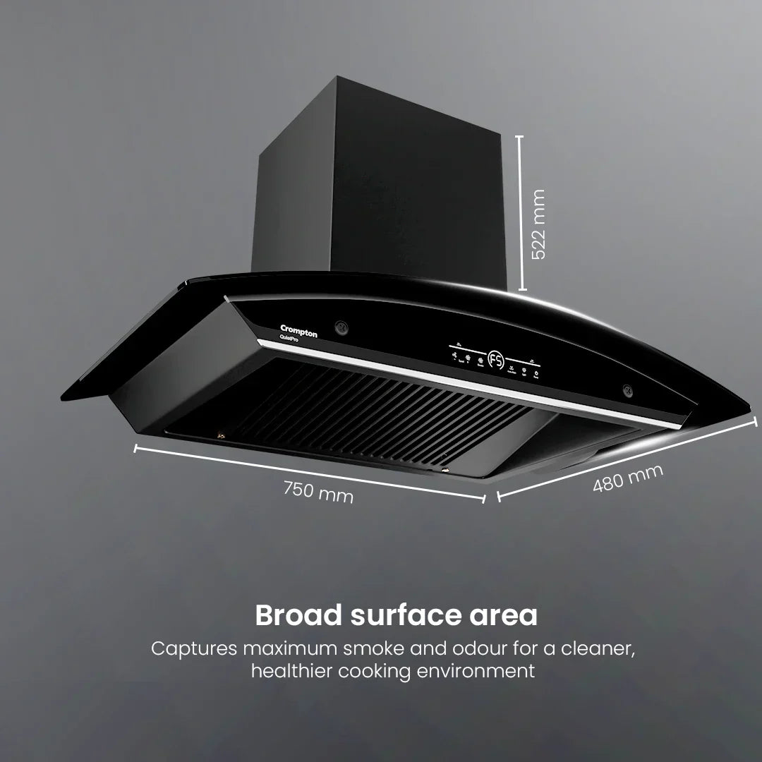 Crompton QuietPro Filterless Chimney with BLDC Motor