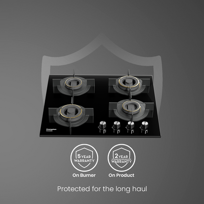 Crompton SensoSafe Gas Hob 60cm 4 Burner