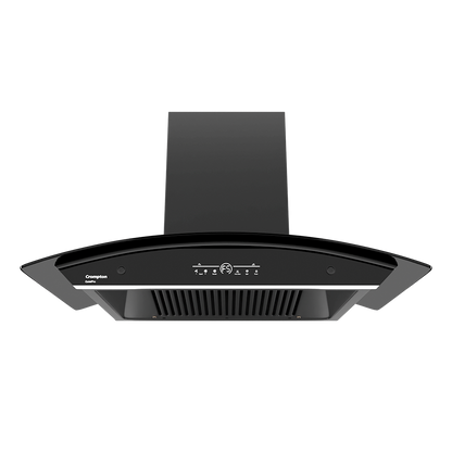 Crompton QuietPro Inverter Motor Curved 75cm Filterless Chimney