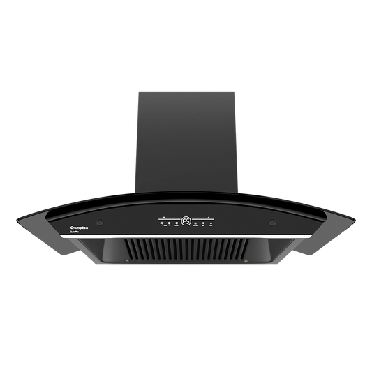 Crompton QuietPro Inverter Motor Curved 75cm Filterless Chimney
