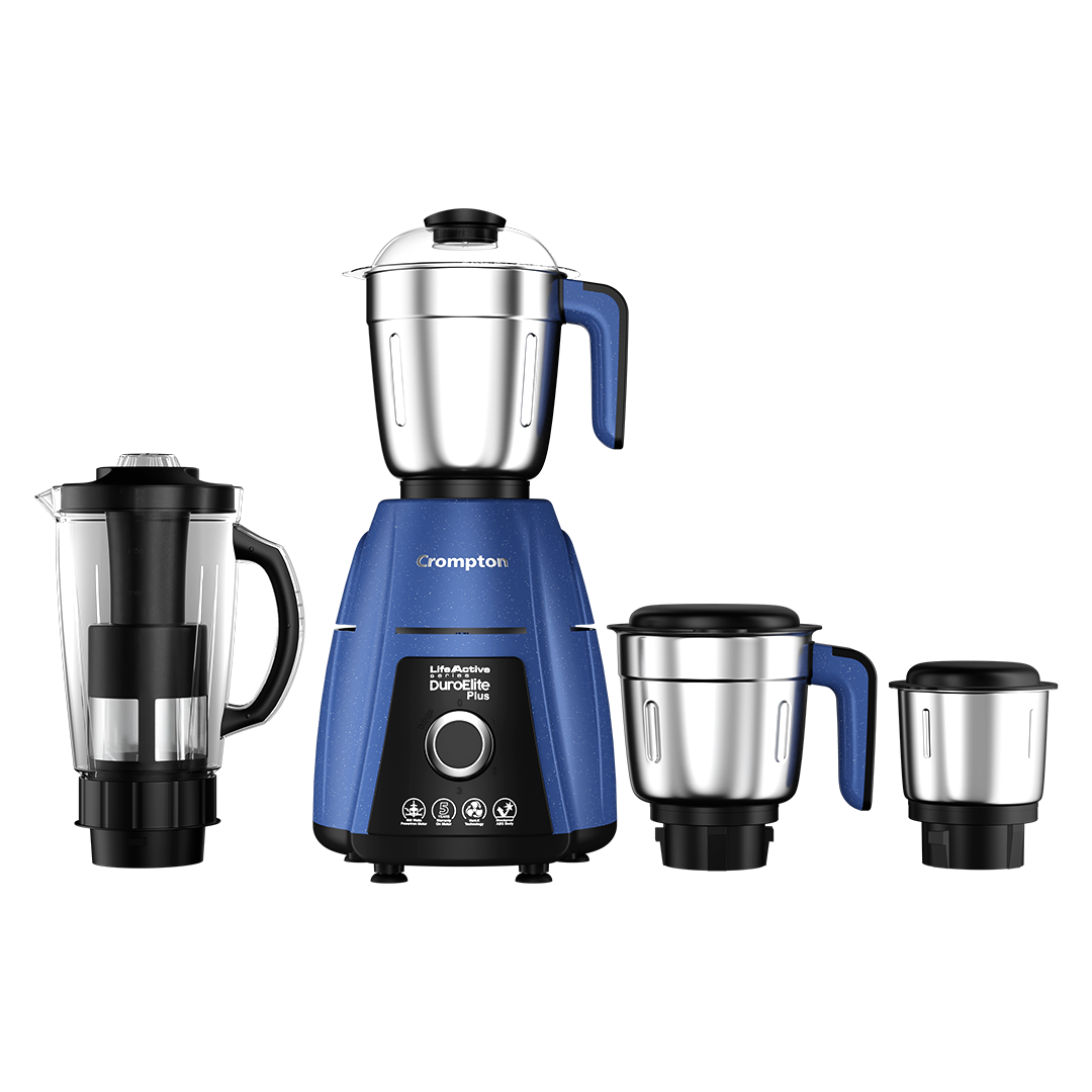 Crompton Duroelite Plus 800W, Mixer Grinder, 4 Jars
