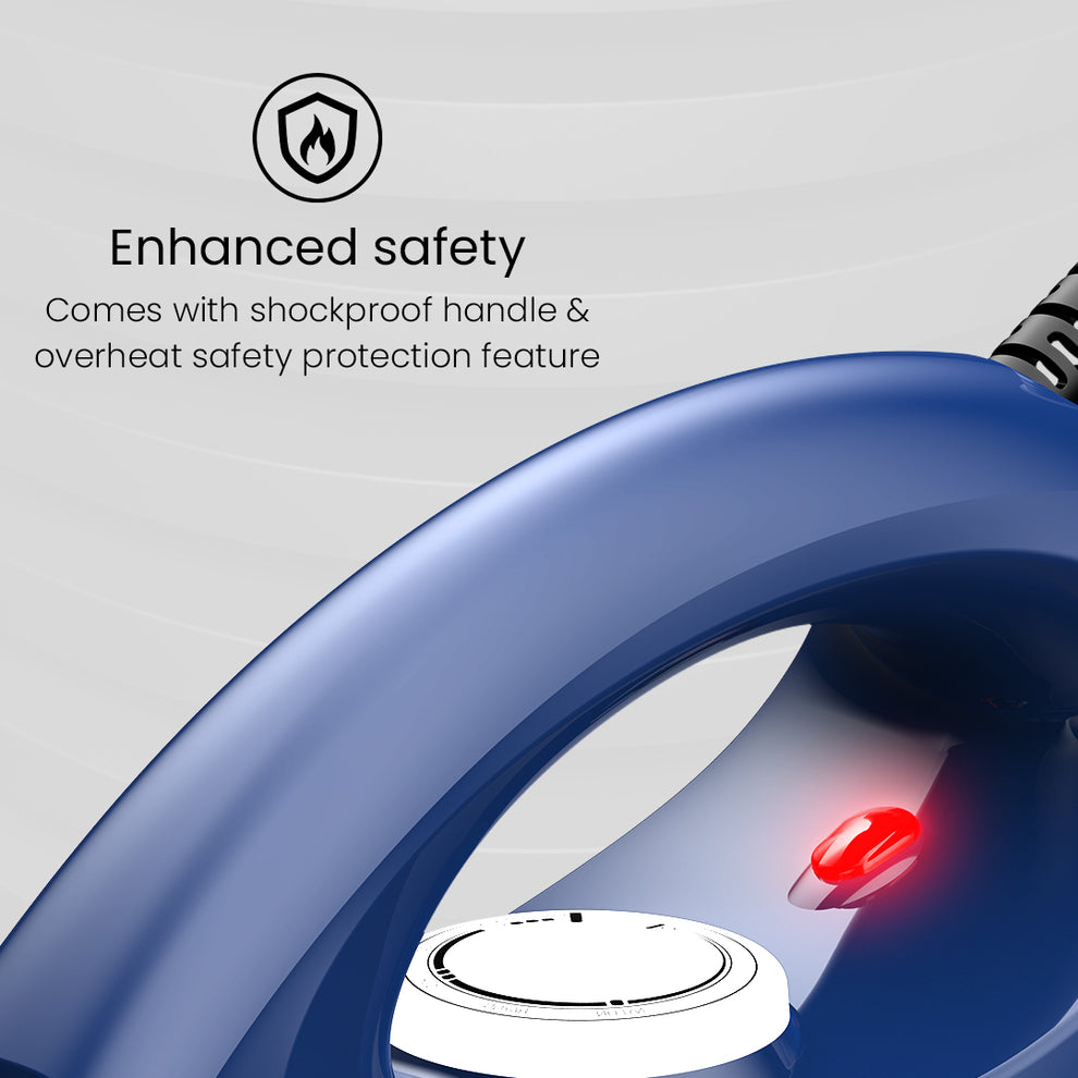 Crompton Rhino Plus 1250 W Heavy Weight Dry Iron Heavy-Weight 1.8 Kg Body Design - product feature