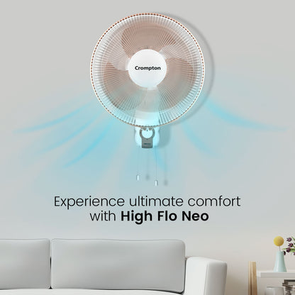 Crompton Hiflo Neo Wall Mounted Fan