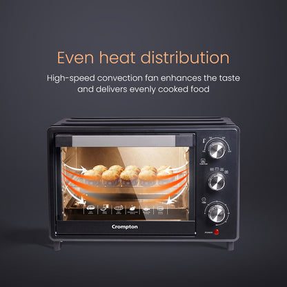 Crompton Baker's Delight 25 Litres Oven Toaster Grill (OTG)