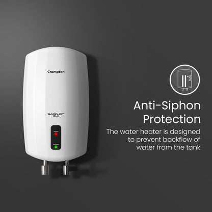 Crompton Rapidjet Plus, 2000W Storage Water Heater - 6-L