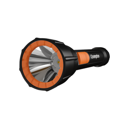 Crompton Power Ray Ranger Pro 3W LED Torch Rechargeable - Black
