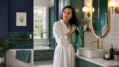 Bathroom with a walk-in shower