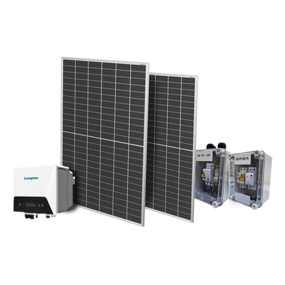 Crompton Energion 5.4 kW Single Phase Solar Rooftop Solution