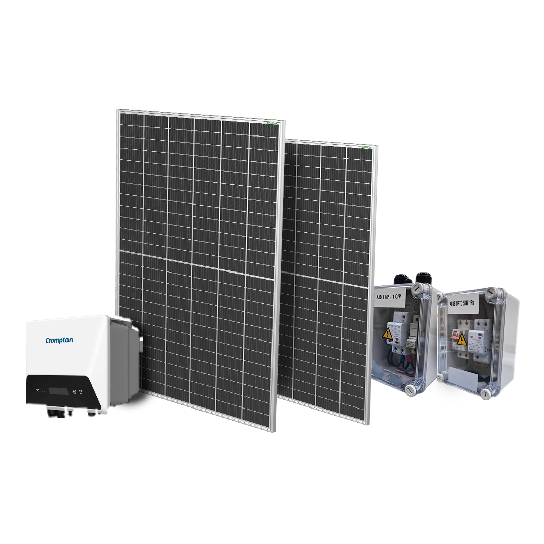 Crompton Energion 3.6 kW Single Phase Solar Rooftop Solution