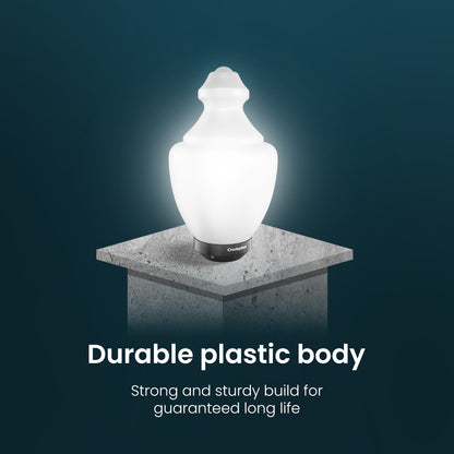 Solarion Imperial Neo Gate Lamp (Plastic with B22 Holder)