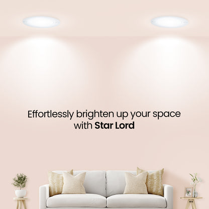 5W Star Lord Round Led Recess Panel