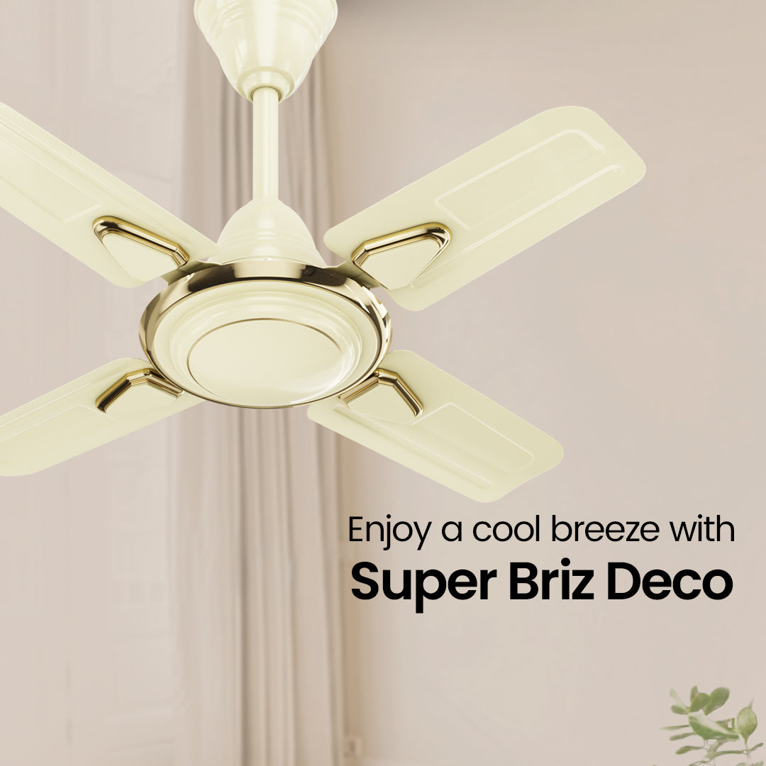 Crompton Surebreeze Super Briz Deco Ceiling Fan: Shop Crompton