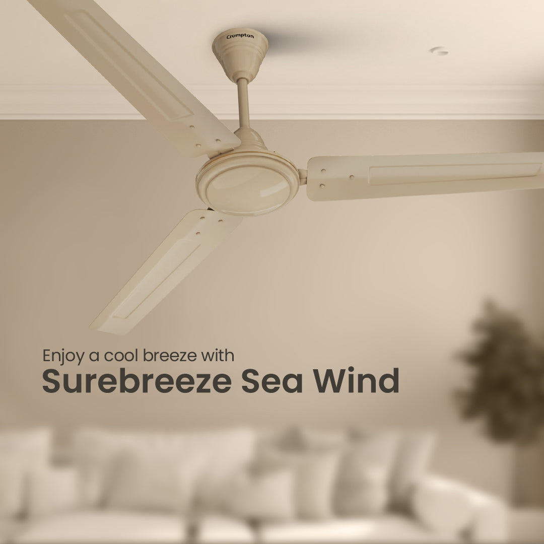 Crompton Surebreeze Sea Wind | Star Rated Ceiling Fan_2