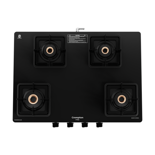 Crompton Pyra 4 Burner 70 cm Slim Cooktop