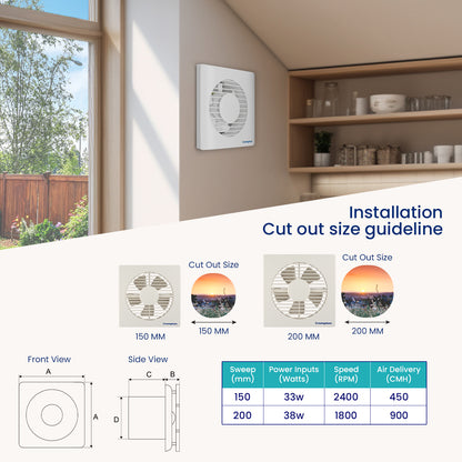 Crompton Ventilus HS Exhaust Fan